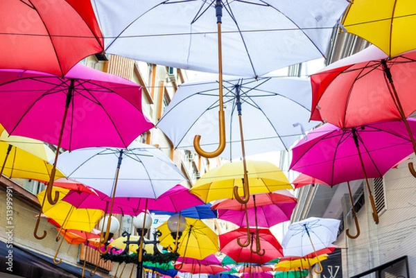 Fototapeta beach umbrellas