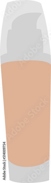 Fototapeta Beauty cosmetic make up vector shape