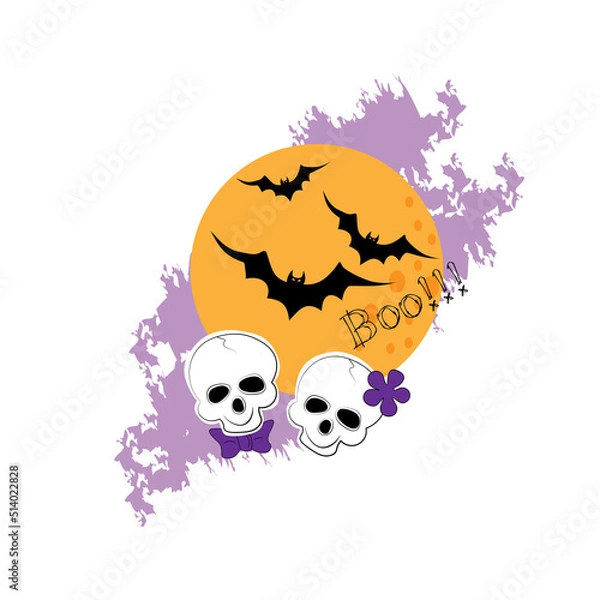 Obraz halloween party background