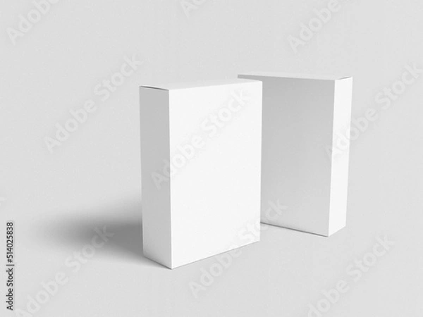 Fototapeta packaging box mockup