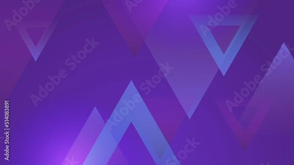 Obraz Abstract purple violet and blue technology background. Vector abstract graphic design banner pattern presentation background web template.