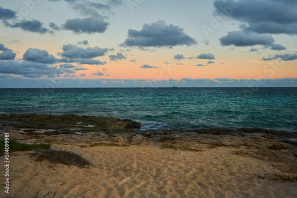 Obraz sunset on the beach
