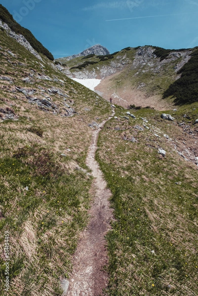 Obraz Aufstieg auf den Scheiblingstein