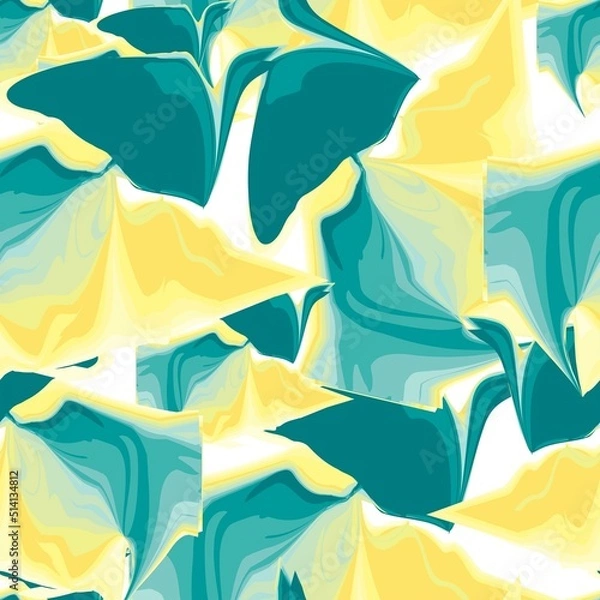 Fototapeta colorful background template with grunge style seamless pattern on white. Contour drawing. wallpaper decorative. abstract background. vector design. banner template background. prints texture