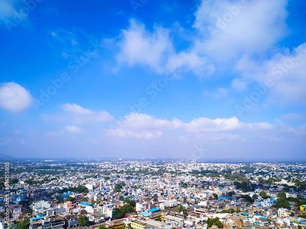 Obraz Amazing view of the city in India