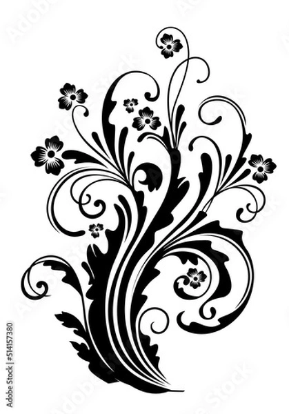 Obraz Grunge adornment elements