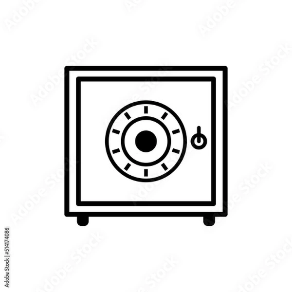 Obraz safe-deposit box icon