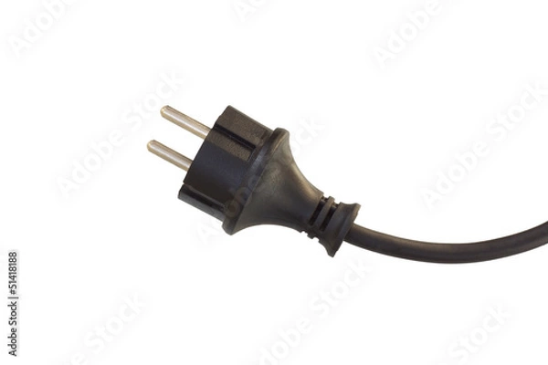 Obraz electrical wire and plug.