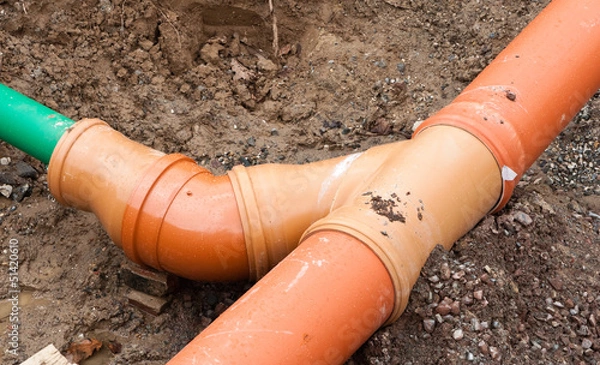 Obraz Arbeiten an der Kanalisation