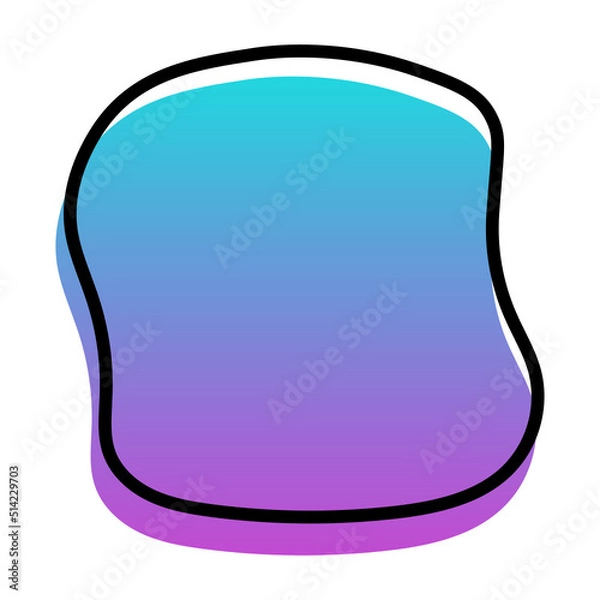 Fototapeta gradient abstract banner frame