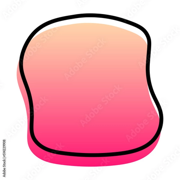 Fototapeta gradient abstract banner frame