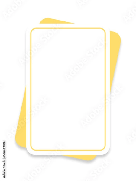 Obraz colorful infographic card