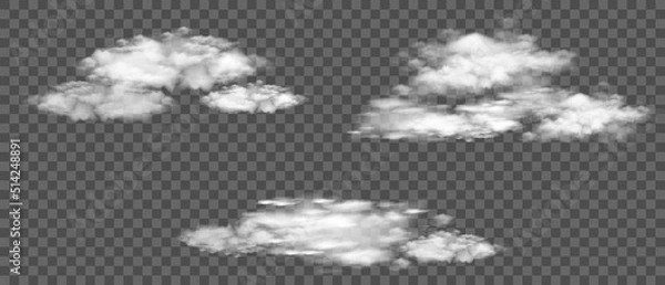 Obraz Realistic smoke column for complex or simple composition.PNG