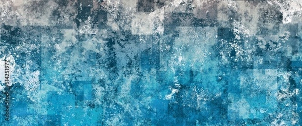 Fototapeta Abstract Background - Blue, White, and Grey