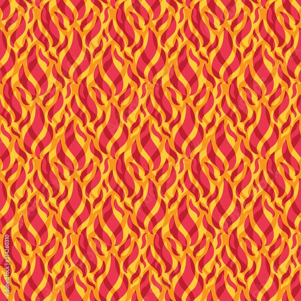 Fototapeta fire seamless pattern background