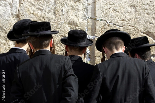 Obraz Modlitwy pod Ścianą Płaczu