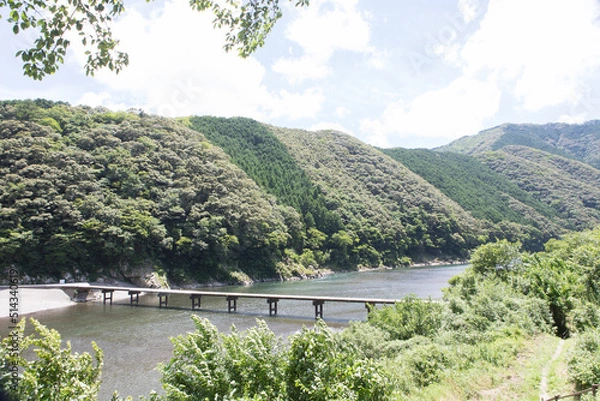 Fototapeta Subsidence bridge