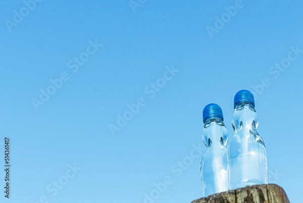 Fototapeta 真夏のイメージ　ラムネ