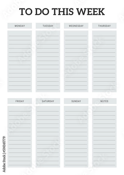 Obraz To Do This Week