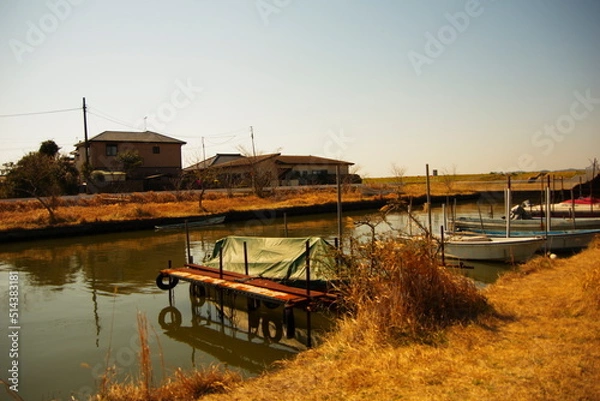 Obraz ぼろ船停留所