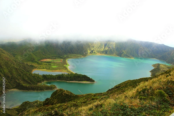Obraz lake in the mountains