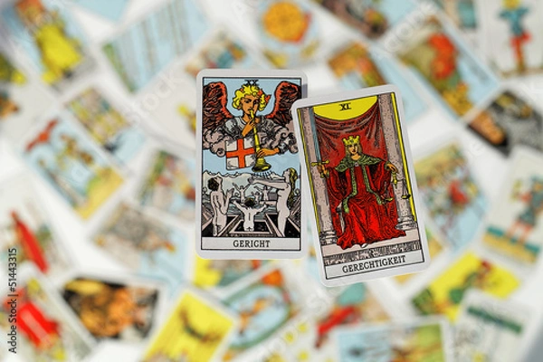 Obraz Tarot-Gericht