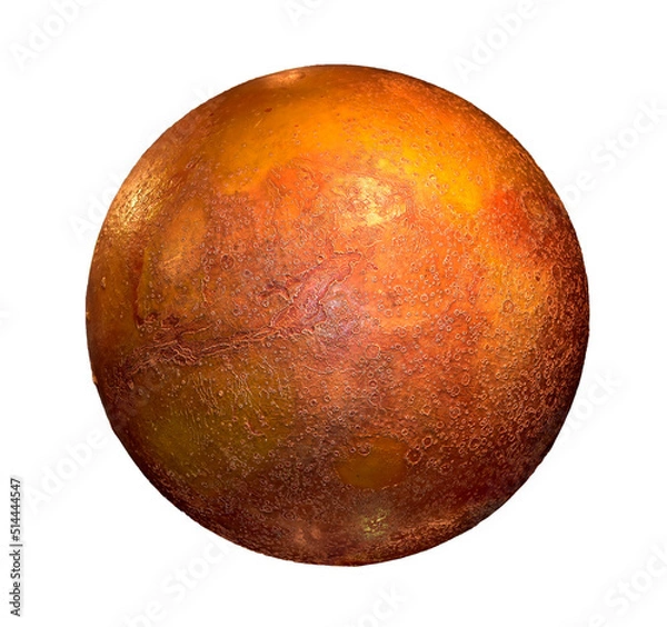 Obraz The globe of the planet Mars