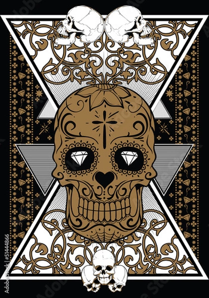 Obraz Sugar skull