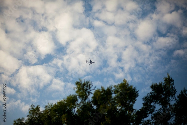 Obraz Niebo i samolot