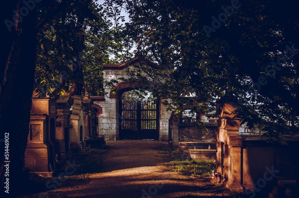 Obraz cmentarz, cementary