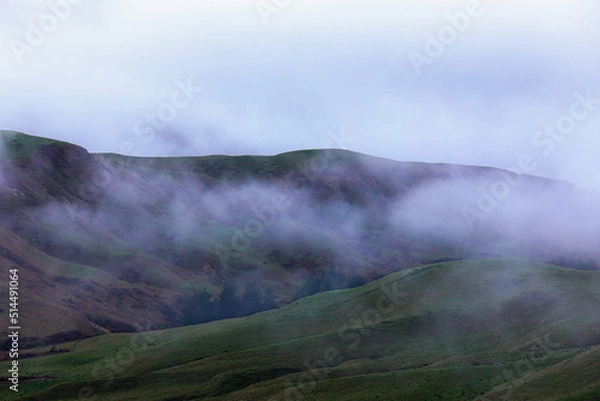 Obraz landscape with clouds