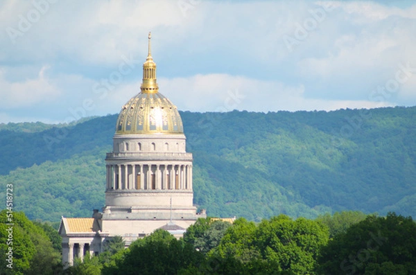 Fototapeta West Virginia State Capitol Dome