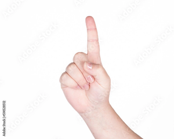 Fototapeta hand pointing