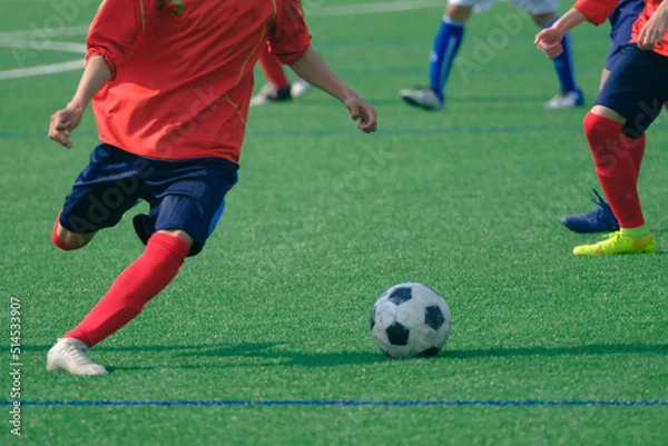 Fototapeta サッカー　フットボール