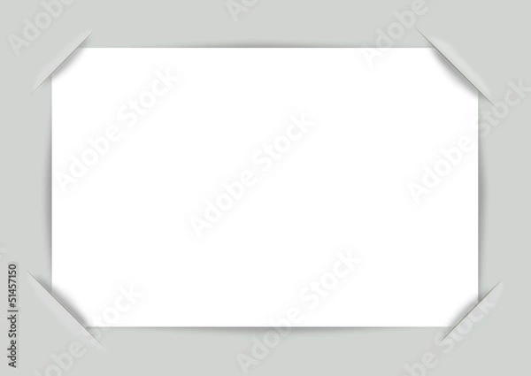 Obraz Vector photo frame corners