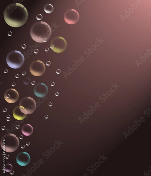 Fototapeta 泡