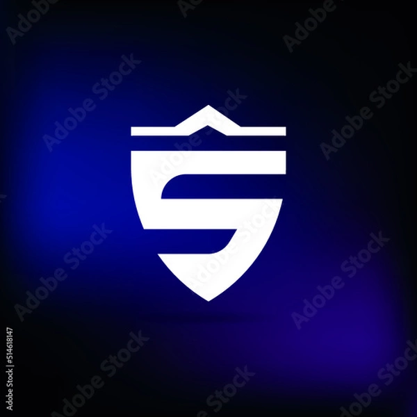 Obraz Smart lettermark logo