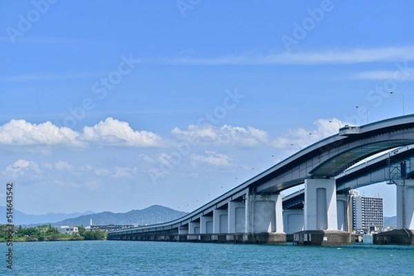 Obraz 琵琶湖大橋