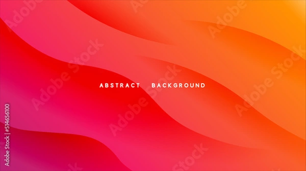 Obraz Abstract modern gradient wave background