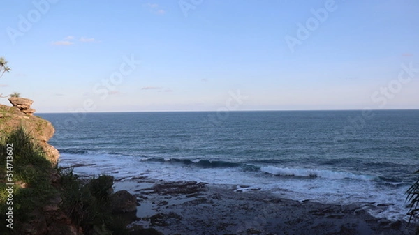 Obraz person on the beach