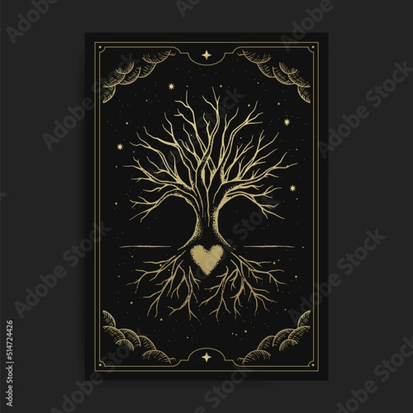 Obraz Heart of a tree