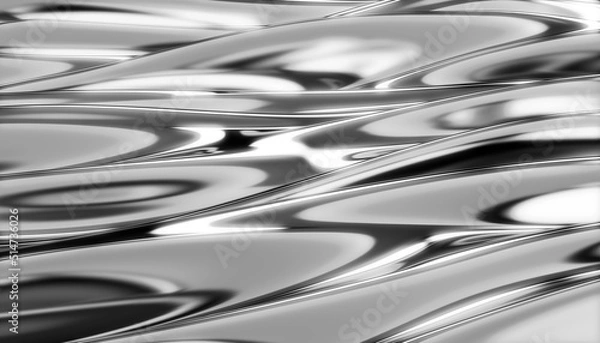 Obraz 背景 銀 シルバー