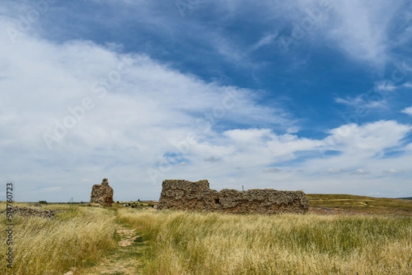 Fototapeta the ruins of a roman civilization in Cuenca, Spain