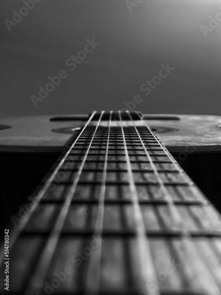 Obraz Clasic guitar close up