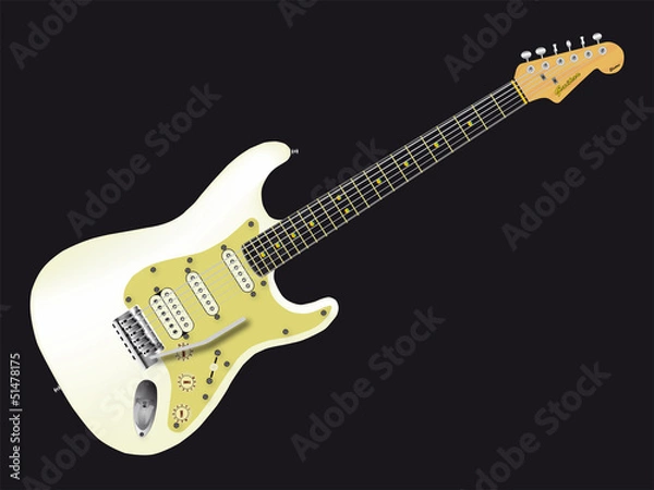 Fototapeta Solid Electric Guitar