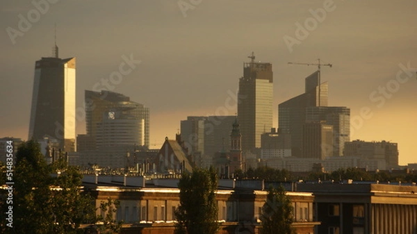 Obraz Warsaw skyline