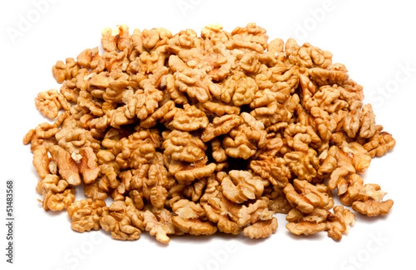 Fototapeta isolated walnuts