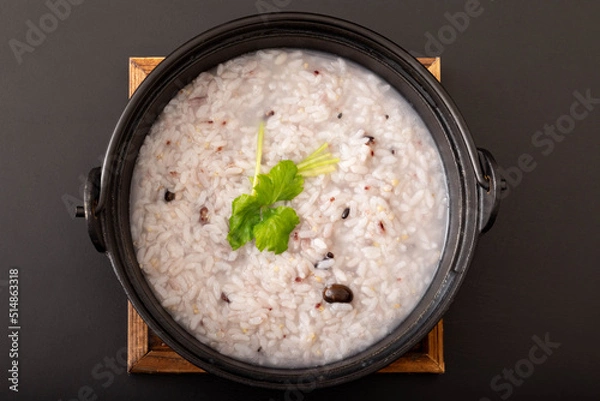 Fototapeta 十六穀米のお粥