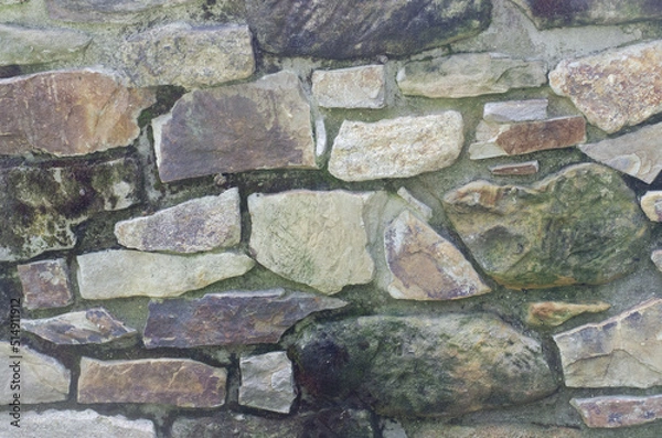 Obraz old stone wall background texture