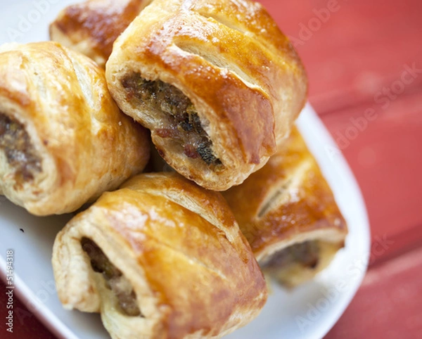 Obraz Sausage rolls